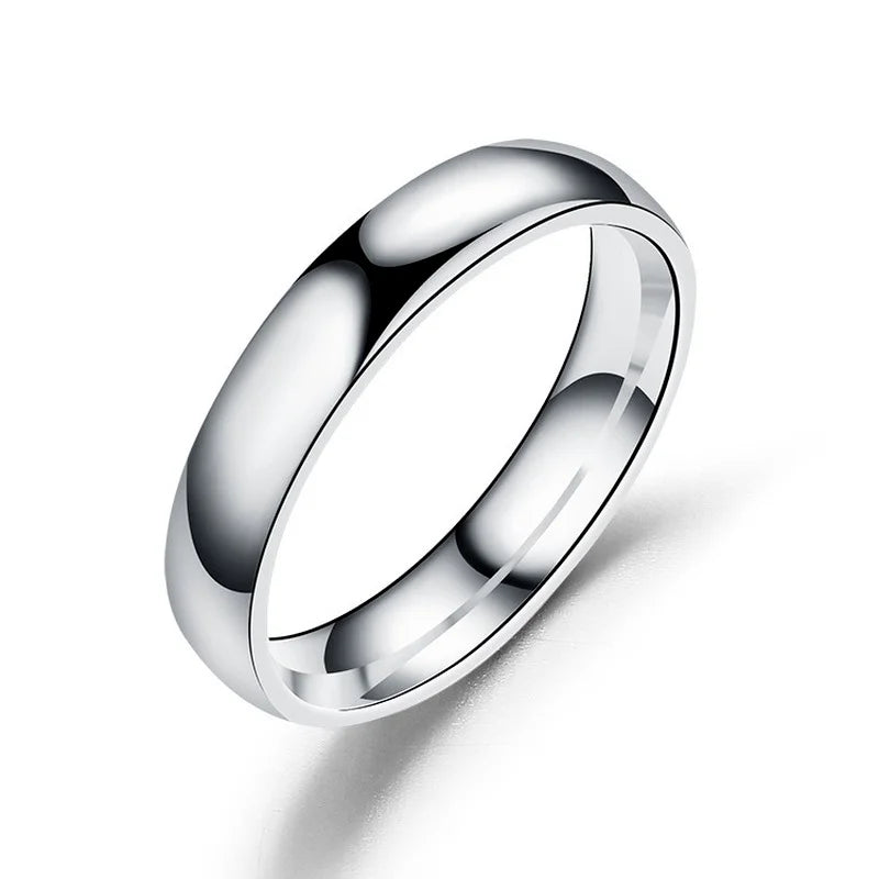 Titanium Wedding Ring – Unisex SILVER