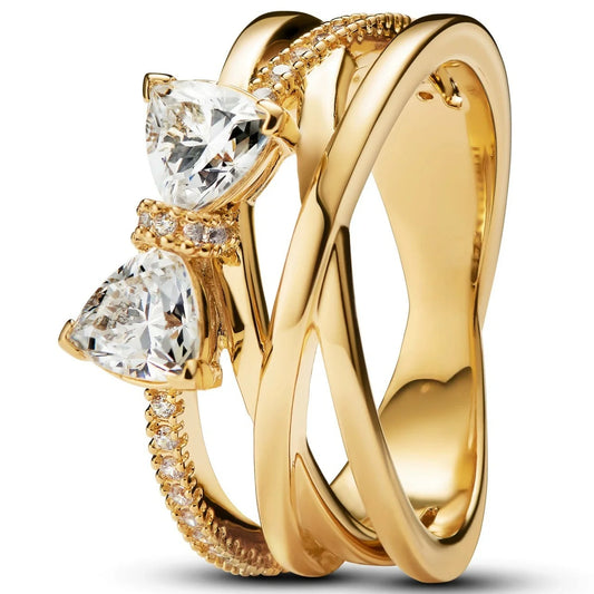 925 Sterling Silver Promise Ring – Golden Comet