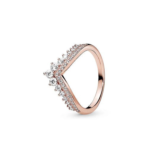 925 Sterling Silver Promise Ring – Rose Tenderness