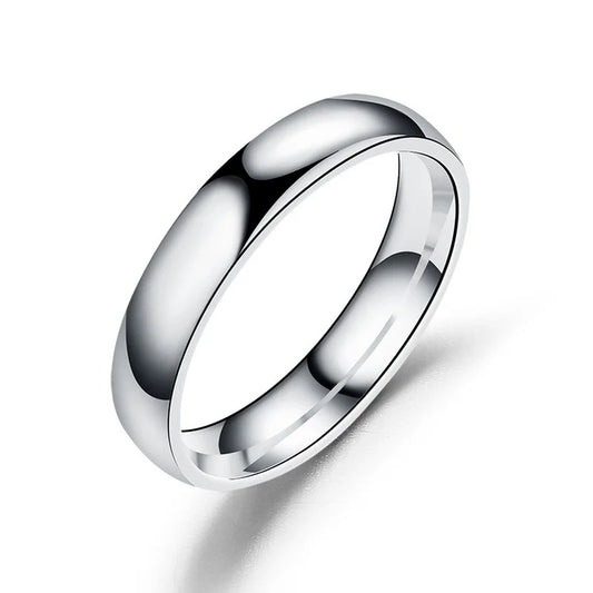 Titanium Wedding Ring – Unisex SILVER