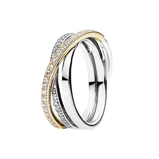 925 Sterling Silver Promise Ring – Two Souls