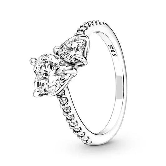 925 Sterling Silver Promise Ring – Angel's Whisper