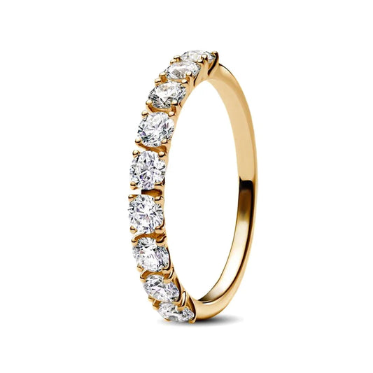 925 Sterling Silver Promise Ring – Eternal Glow