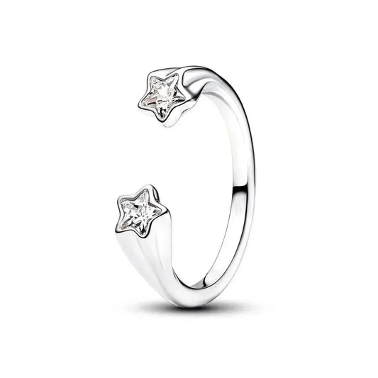 925 Sterling Silver Promise Ring –Light Embrace